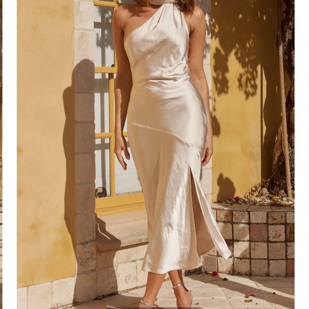 Selfie Leslie satin dress